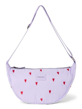 studio noos Studio Noos - adult fanny pack heart paars