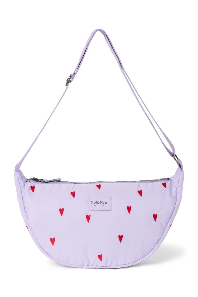 studio noos Studio Noos - adult fanny pack heart paars