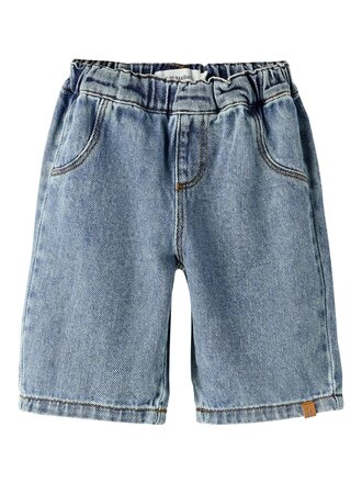 Lil' Atelier Lil Atelier - Karole wide baby jeans medium blue