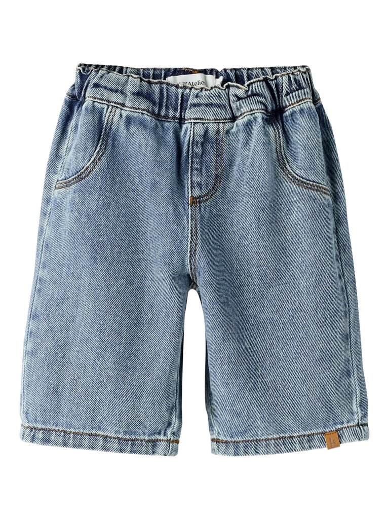 Lil' Atelier Lil Atelier - Karole wide baby jeans medium blue