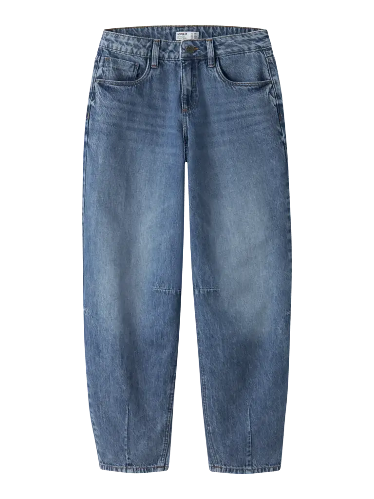 Name It Bella barrel jeans Medium Blue Denim