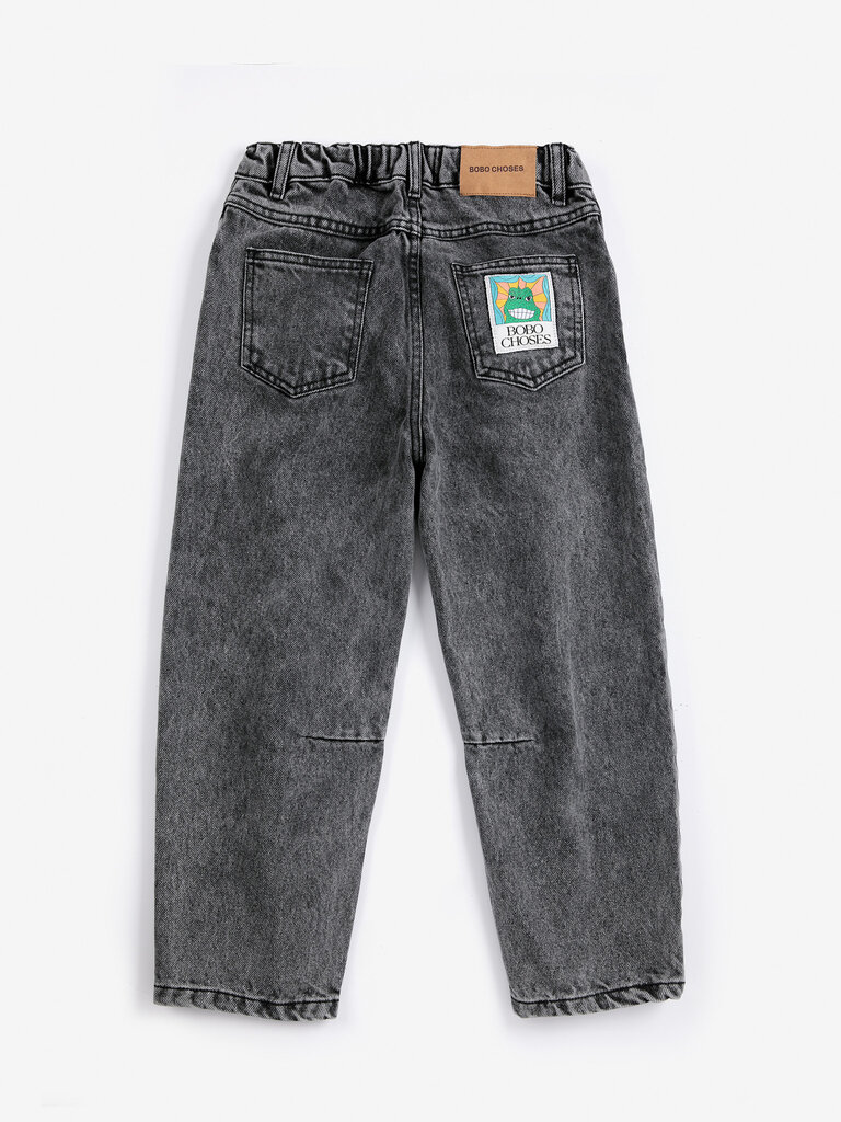 Bobo Choses Bobo choses - Beast Tag denim pants