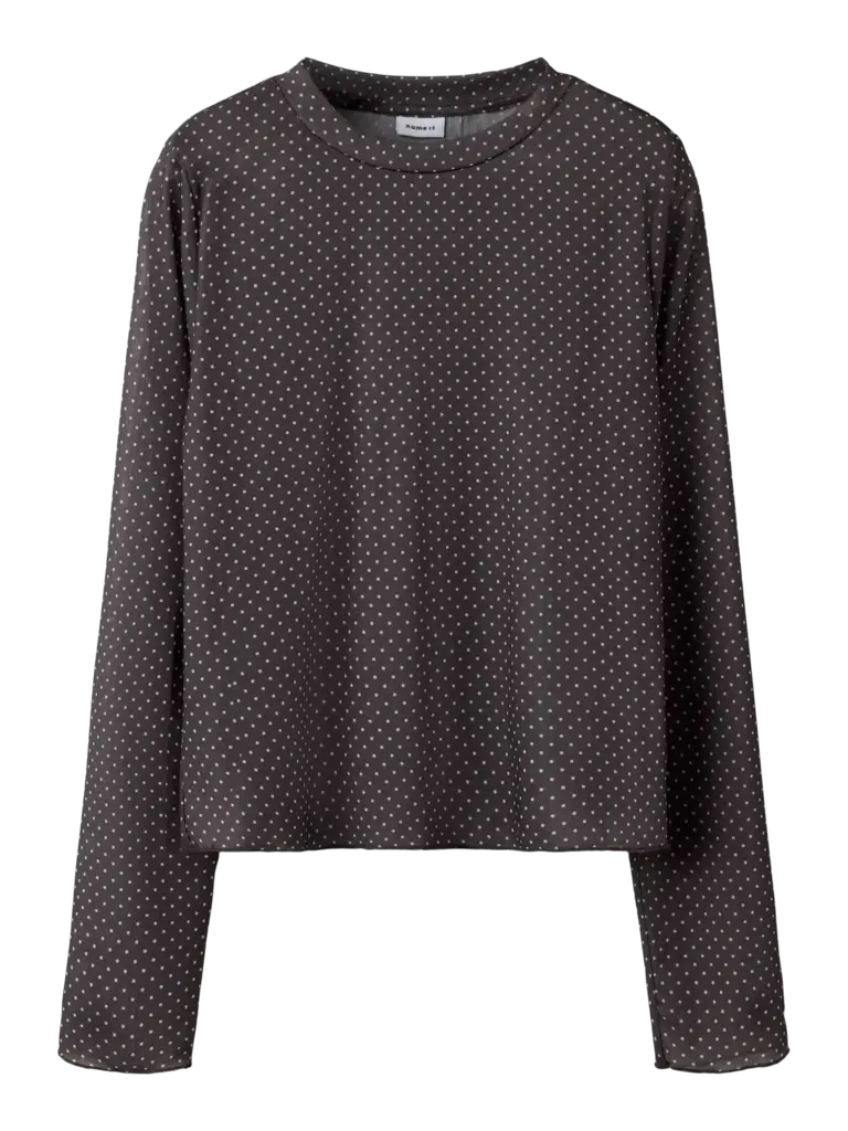 Name It Name it. -Flikka top Chocolate Brown