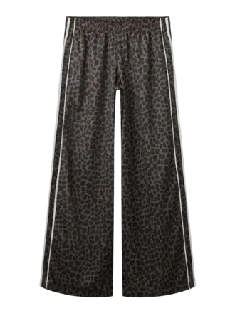 LMTD - Klara wide pants Chocolate Chip leo