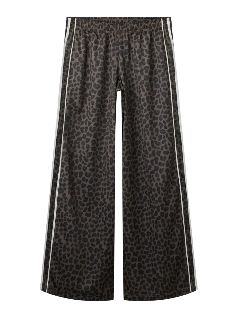 LMTD - Klara wide pants Chocolate Chip leo
