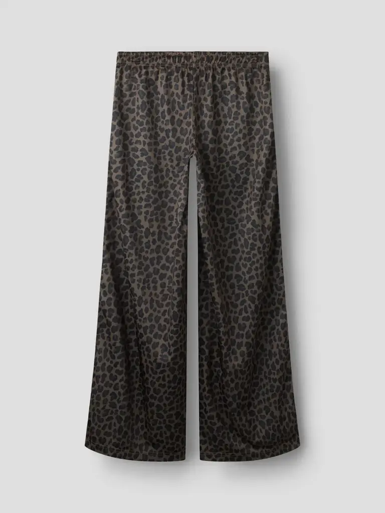 LMTD - Klara wide pants Chocolate Chip leo