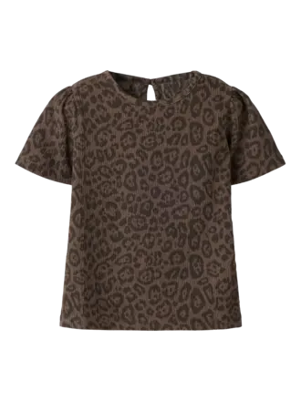 Name It Lina top chocolate leo