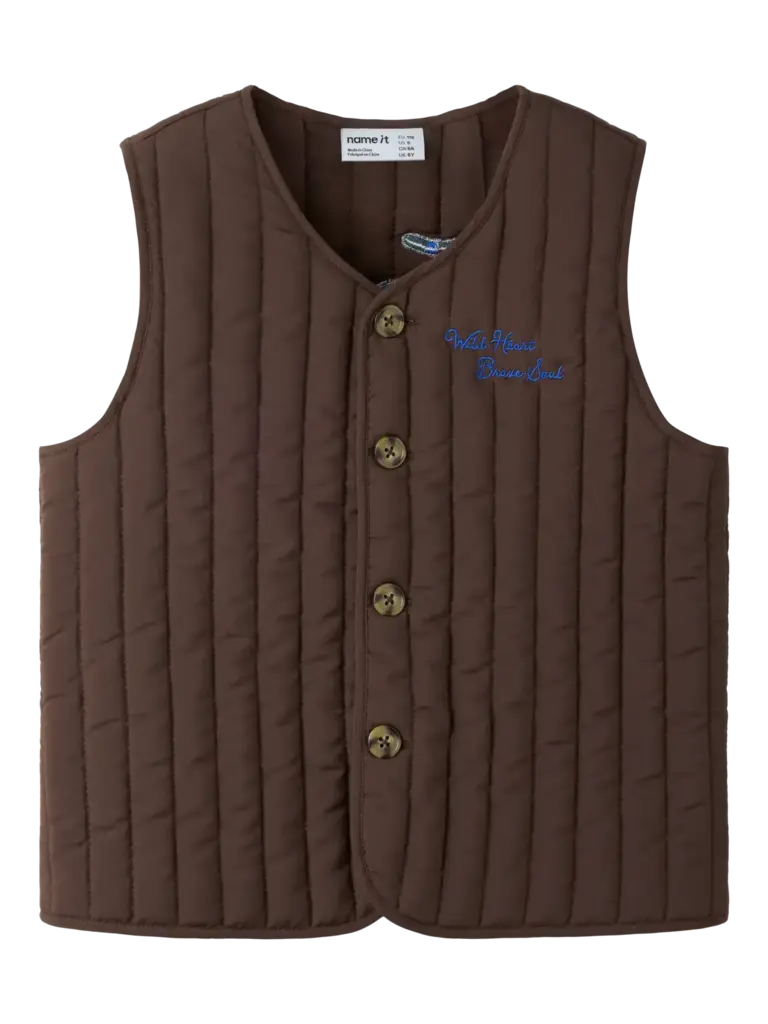 Name It Name it - Leon gilet Chocolate Brown