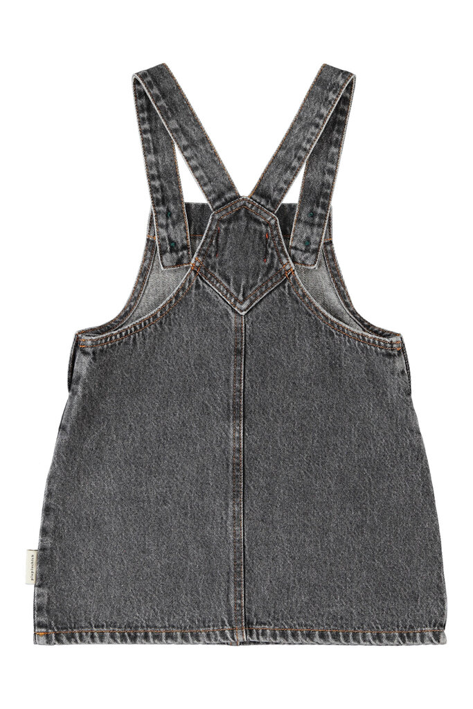 piupiuchick Piupiuchick - short denim dress apple print