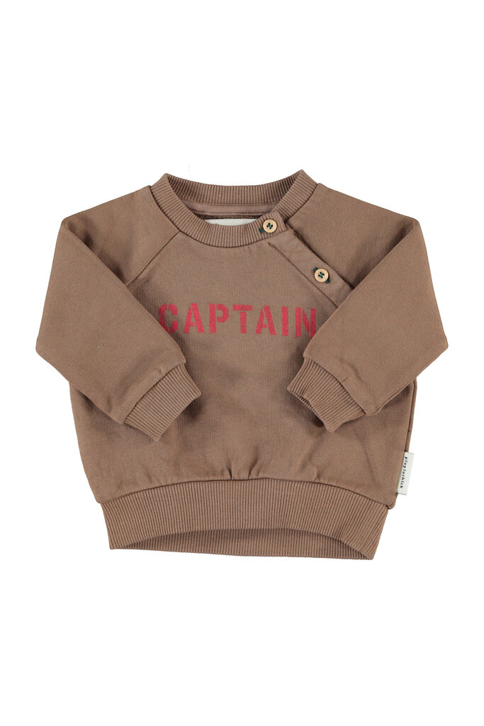 piupiuchick Piupiuchick - sweatshirt brown captain