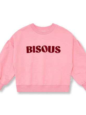 petit blush petit blush - Easy Sweater Bisous  Rose