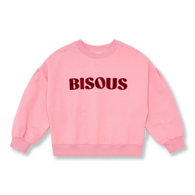 petit blush petit blush - Easy Sweater Bisous  Rose