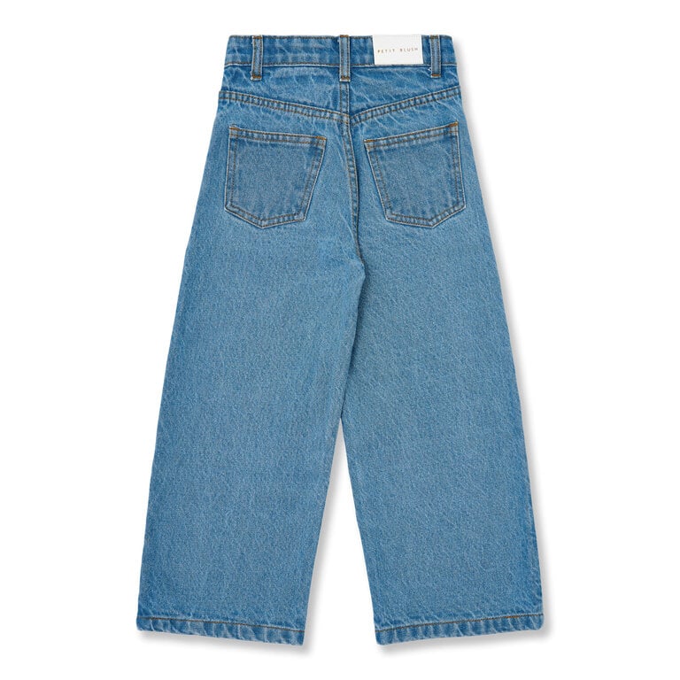 petit blush petit blush - Wide leg Jeans  Mid Blue
