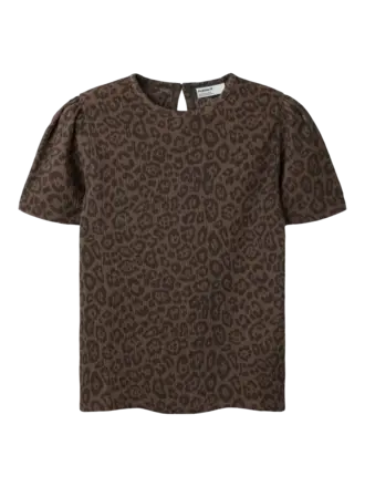 Name It Name it -Linna top Chocolate brown Leo