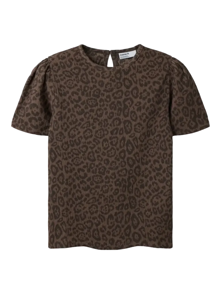 Name It Name it -Linna top Chocolate brown Leo
