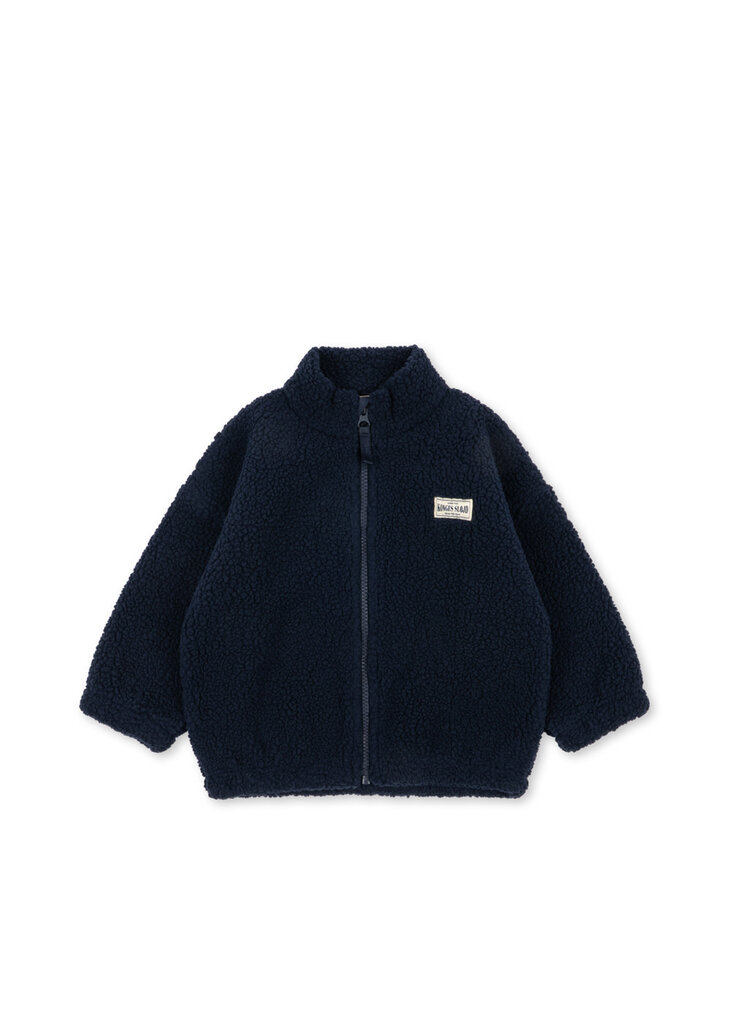 Konges Sløjd Konges slojd -JODY SOLID TEDDY JACKET total eclipse