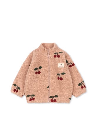 Konges Sløjd Konges Slojd -JODY TEDDY JACKET cerise blush