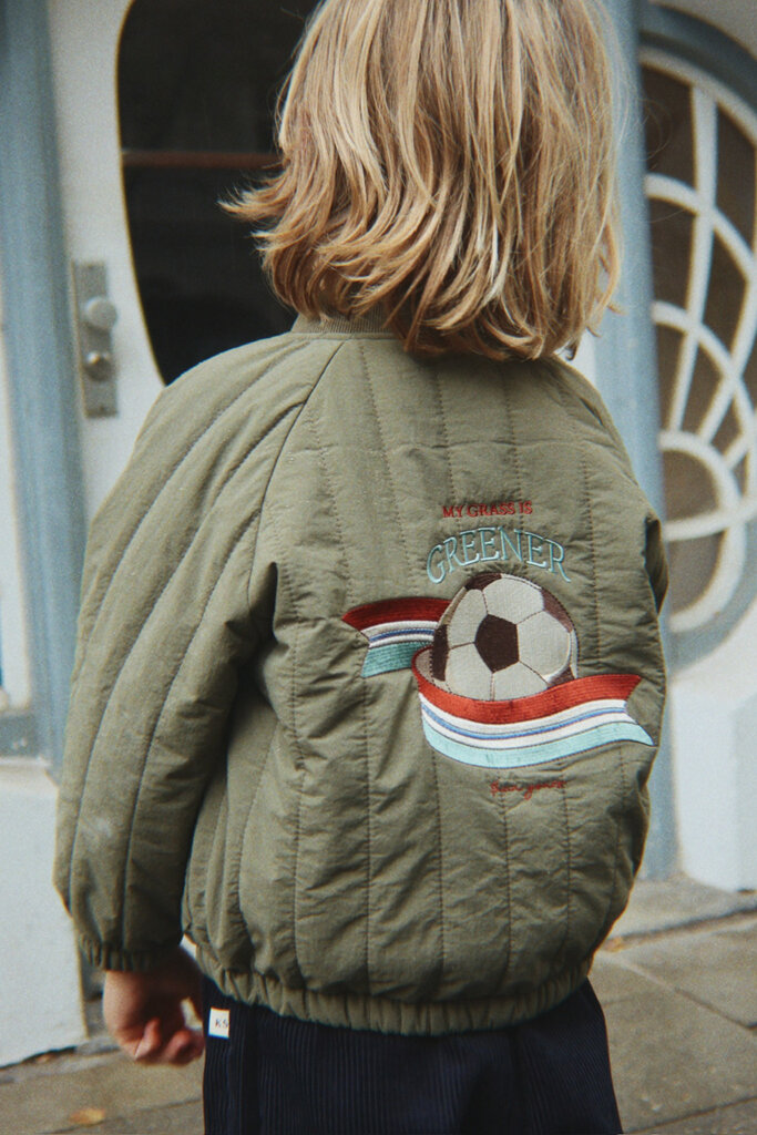 Konges Sløjd Konges Slojd -JUNO BOMBER JACKET kalamata