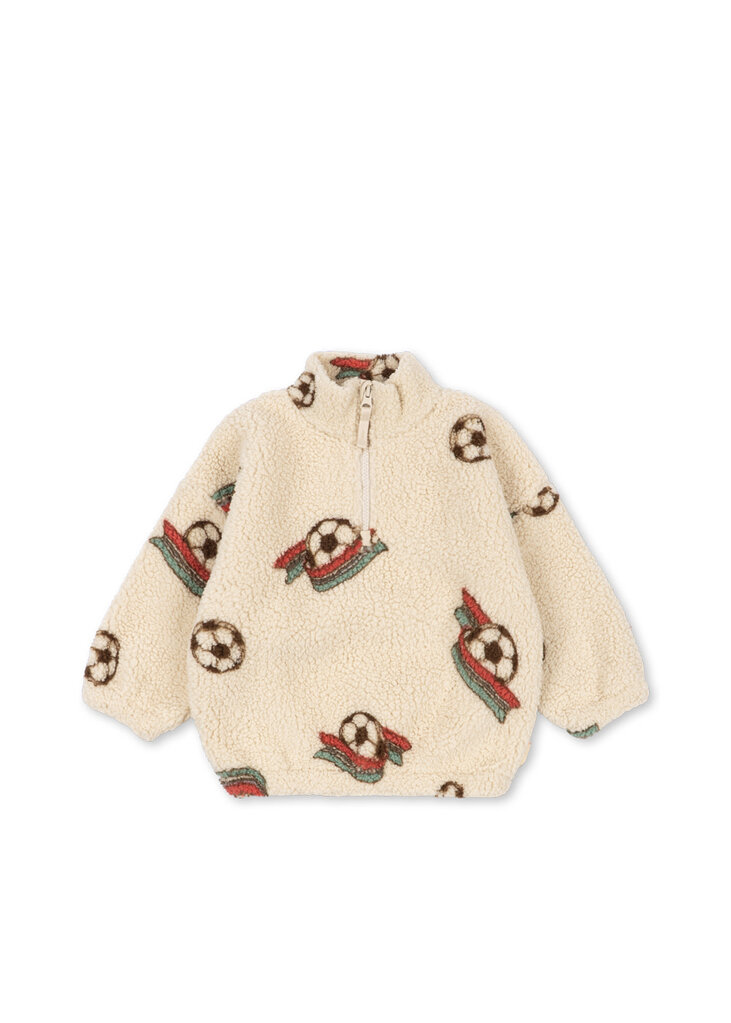 Konges Sløjd Konges Slojd -JODY TEDDY HALF ZIP Kick it