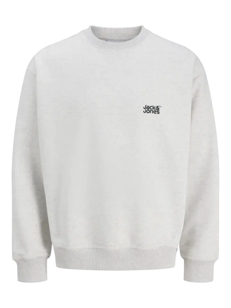 jack&jones Jack&jones -COLTON SWEAT CREW NECK white melange