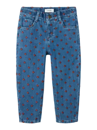 lil atelier Lil Atelier -LIVA LOOSE JEANS hearts