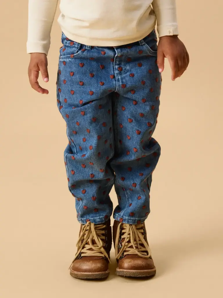 lil atelier Lil Atelier -LIVA LOOSE JEANS hearts