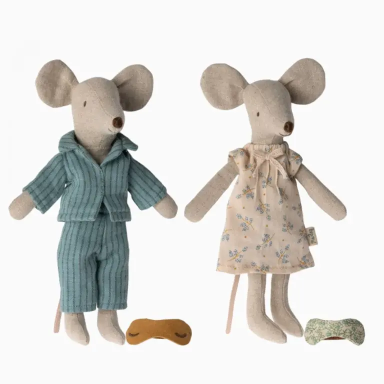 Maileg Maileg - mum & dad mice in cigar box