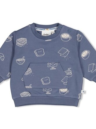 Feetje feetje - Sweater AOP Breakfast Buddy