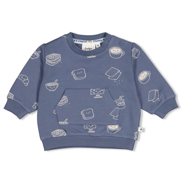 Feetje feetje - Sweater AOP Breakfast Buddy