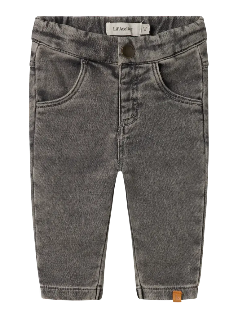 lil atelier Lil Atelier - LULIA LOOSE JEANS mid grey
