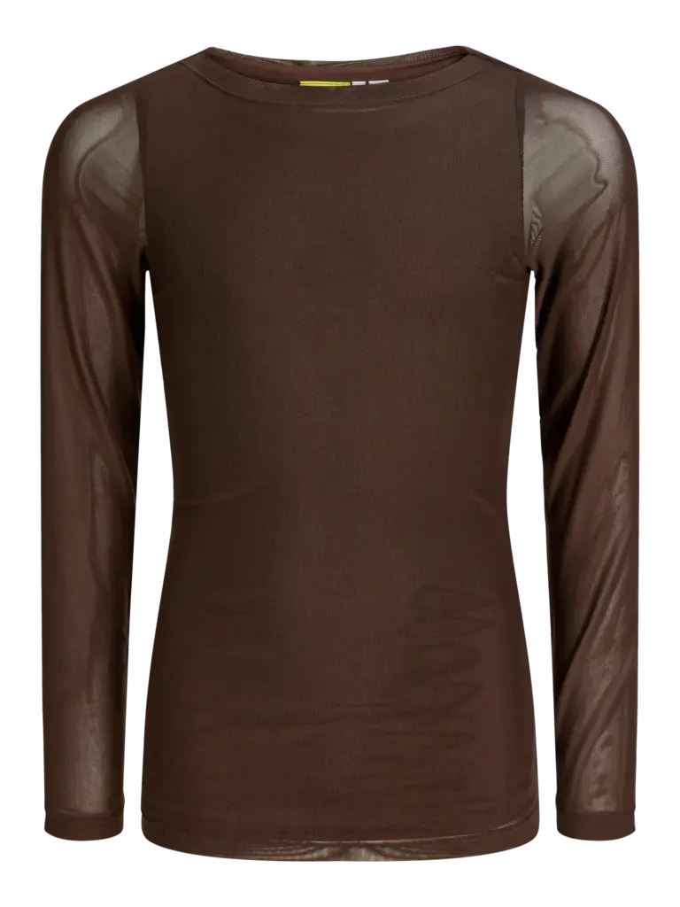 JJXX JJXX- MINNA MESH LS BOATNECK TOP