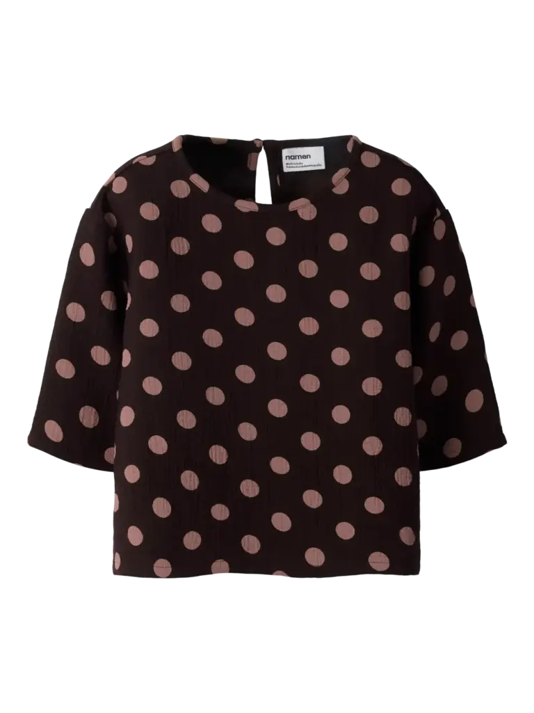 Name It Name it - NINA 3/4 RLX TOP chocolate plum