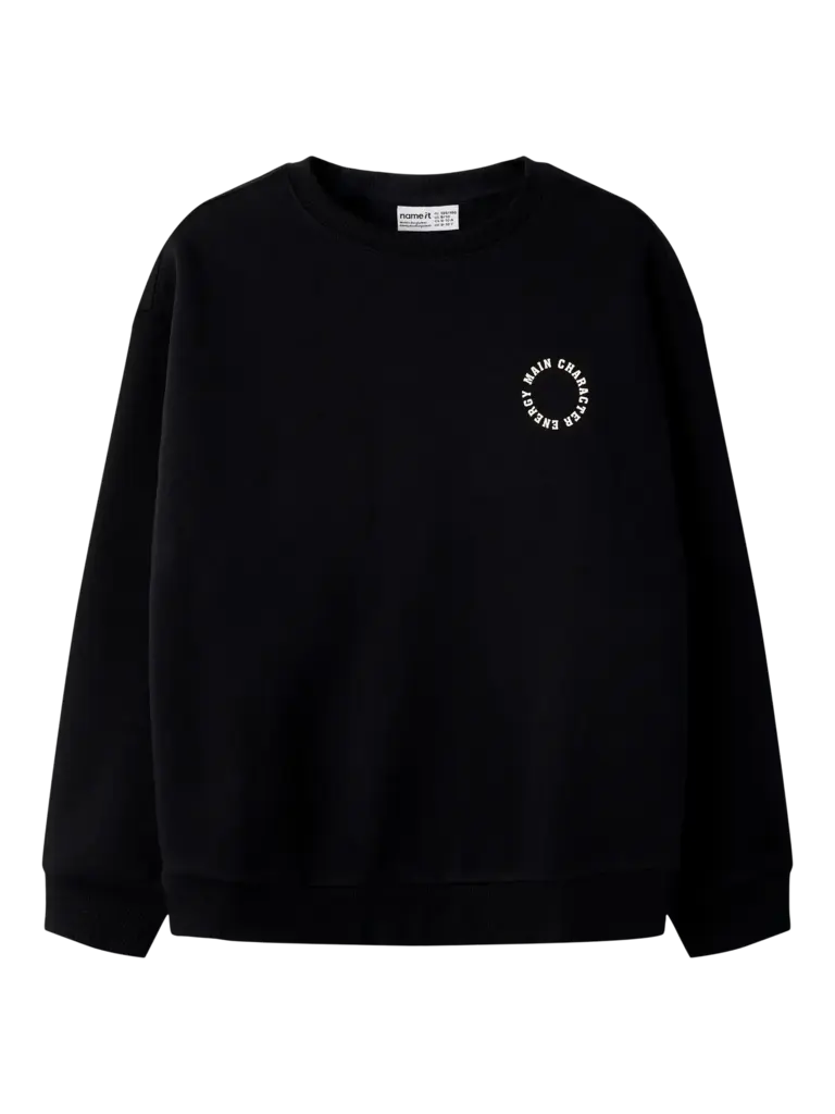 Name It name it - RIA LS RLX SWEAT BRU black