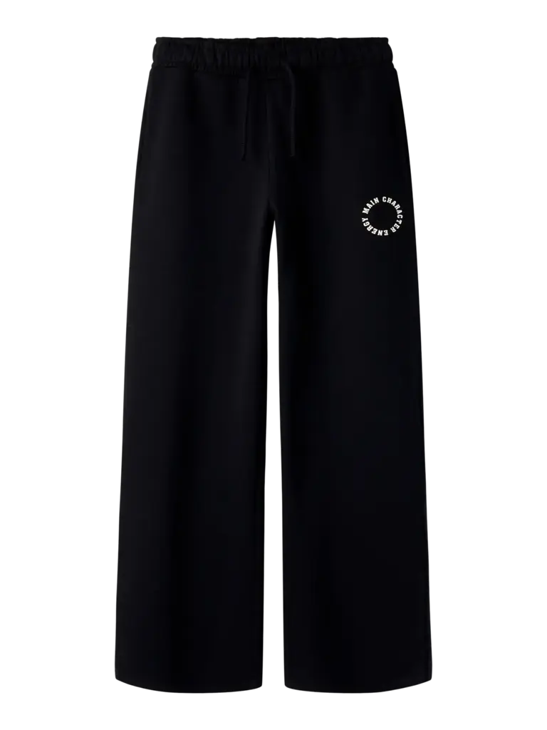 Name It name it - RIA WIDE SWEAT PANT BRU black