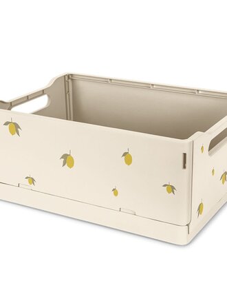 Konges Sløjd Konges Sløjd Storage Box lemon 2 pack