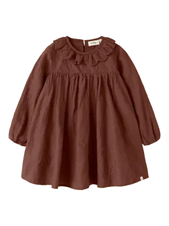 Lil' Atelier Lil atelier - Nopa Loose dress Mahogany