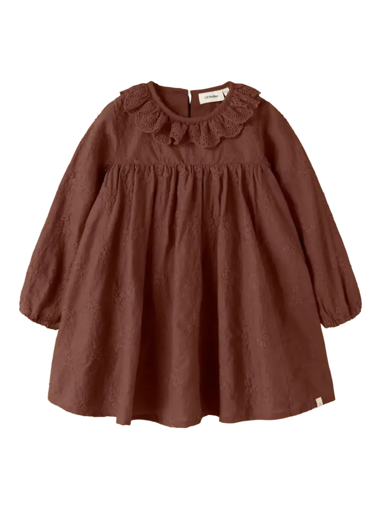 Lil' Atelier Lil atelier - Nopa Loose dress Mahogany