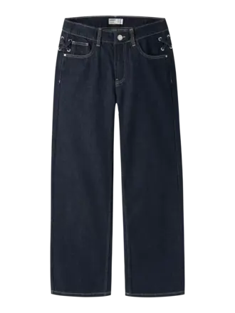 Name It Name it - Rose wide lace Dark Blue Denim UNWASHED