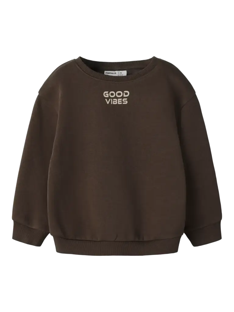 Name It Name it - Sweater good vibes Chocolate Brown