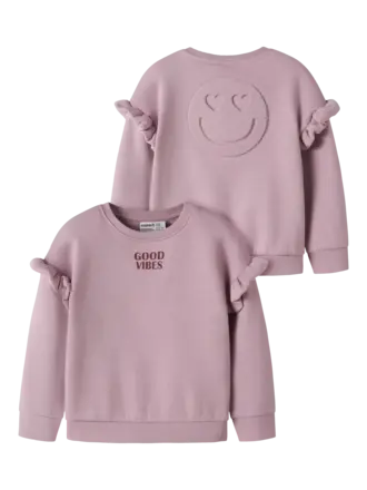 Name It Name it - Sweater good vibes Mauve Shadows