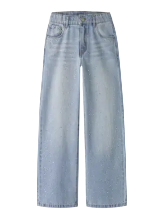 Name It Name it -BELLA WIDE RHINE JEANS Light blue