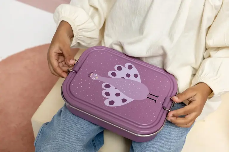 Trixie Trixie -Lunch box large - Mrs. Peacock