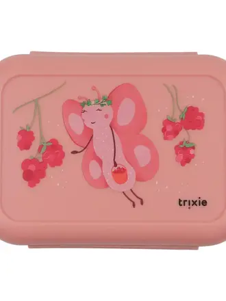 Trixie Trixie -Lunch box with clips - Butterfly