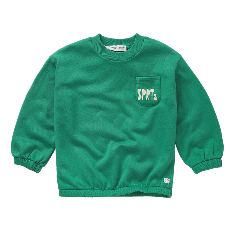 Sproet & Sprout Sproet&sprout -SWEATSHIRT CLUB CHAOS GREEN