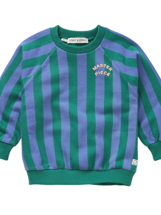 Sproet & Sprout Sproet&sprout -SWEATSHIRT BLOCK STRIPES