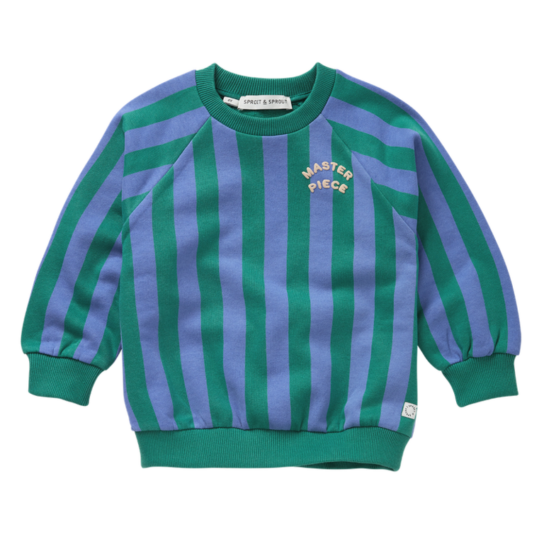 Sproet & Sprout Sproet&sprout -SWEATSHIRT BLOCK STRIPES