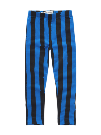 Sproet & Sprout Sproet & Sprout -WINTER LEGGING PAINTED STRIPE BLUE