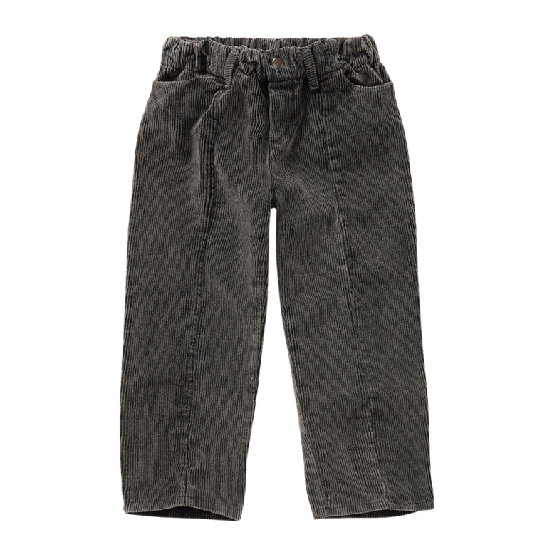 Sproet & Sprout Sproet & Sprout -CORDUROY PANTS BLACK WASHED