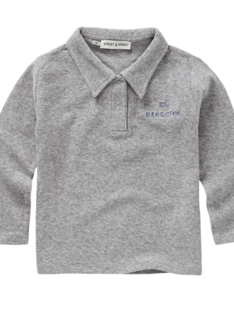 Sproet & Sprout Sproet&Sprout -POLO SHIRT GREY MELEE
