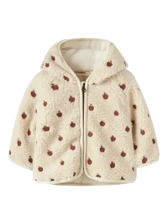 Lil' Atelier Lil atelier - Nalo baby teddy jacket apples